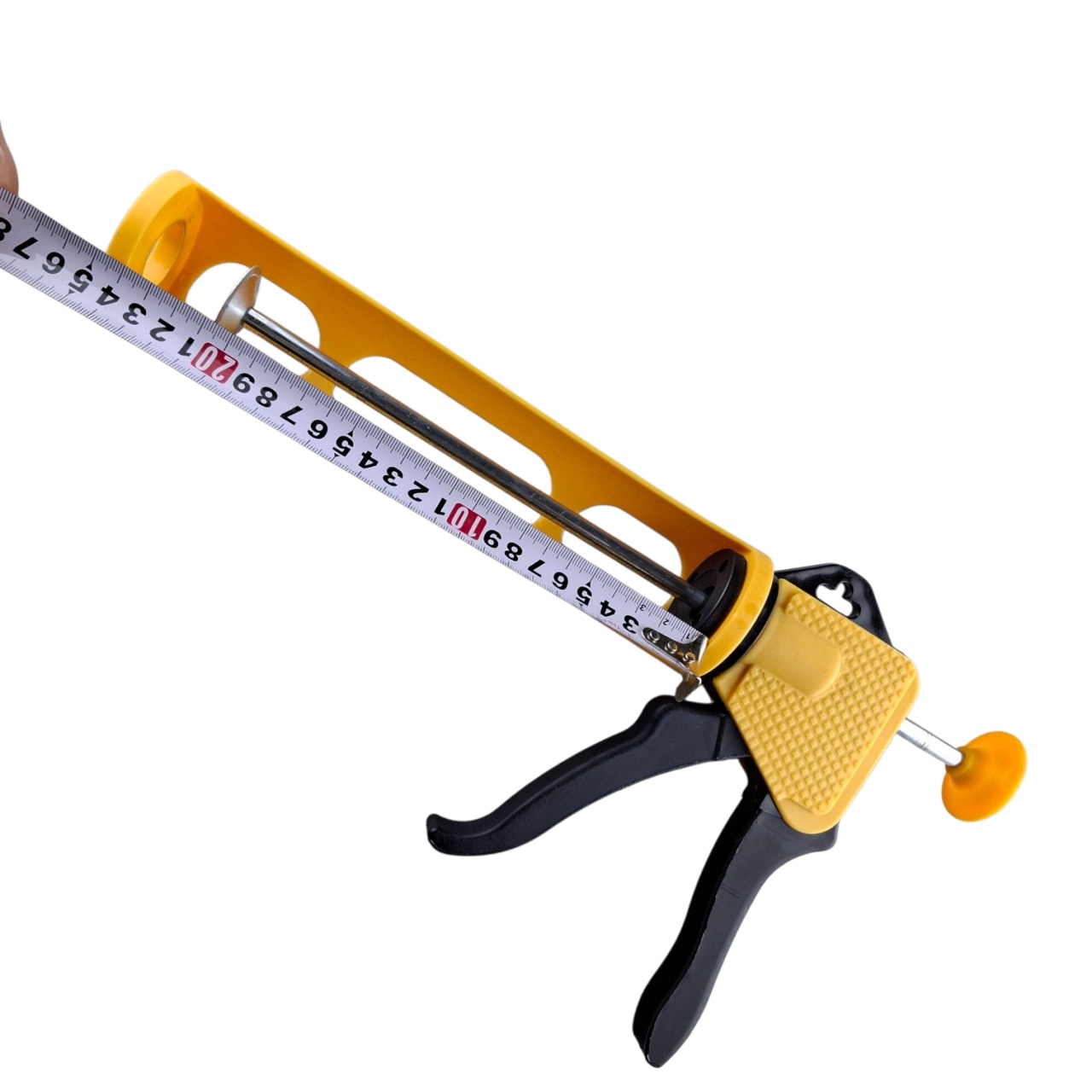 пистолет для герметика 390 мл., полукорпусный, пластиковый, "maximum" mx 16064 оптом